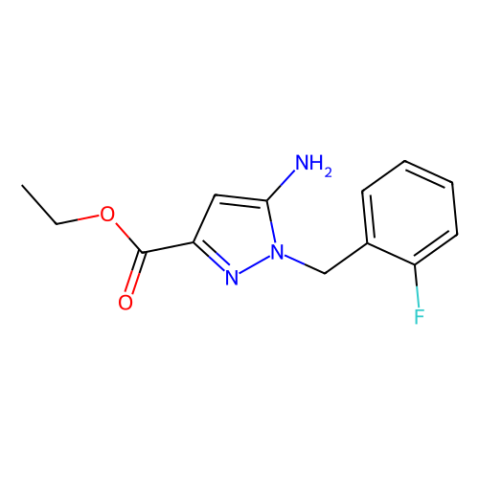 aladdin 阿拉丁 E588439 5-氨基-1-(2-氟苄基)-1H-吡唑-3-甲酸乙酯 256504-39-9 98%