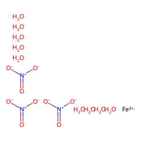 aladdin 阿拉丁 F100208 硝酸铁(III) 九水合物 7782-61-8 AR