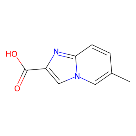aladdin 阿拉丁 M349262 6-甲基咪唑并[1,2-a]吡啶-2-羧酸 80353-93-1 97%