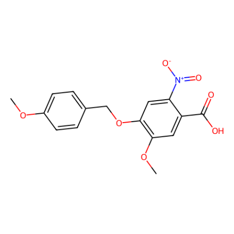 aladdin 阿拉丁 M587553 5-甲氧基-4-((4-甲氧基苄基)氧基)-2-硝基苯甲酸 1643979-88-7 97%