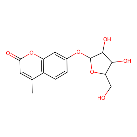 aladdin 阿拉丁 M331421 4-甲基伞形酮基α-L-阿拉伯呋喃糖苷 77471-44-4 ≥96%