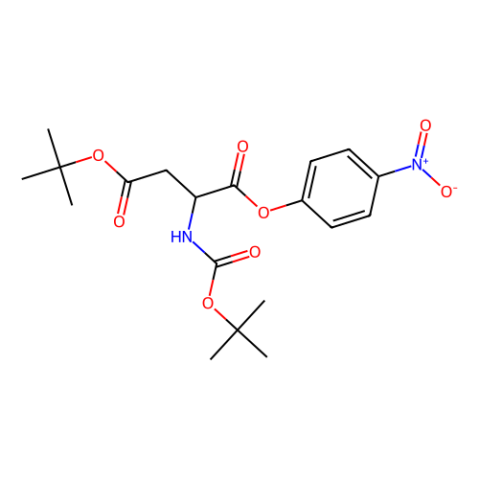 aladdin 阿拉丁 B356986 N-[叔丁氧羰基]-L-天冬氨酸 4-叔丁酯 1-(4-硝基苯基)酯 29365-05-7 98%