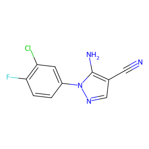 aladdin 阿拉丁 A167931 5-氨基-1-(3-氯-4-氟苯基)-1H -吡唑-4-腈 175135-53-2 97%
