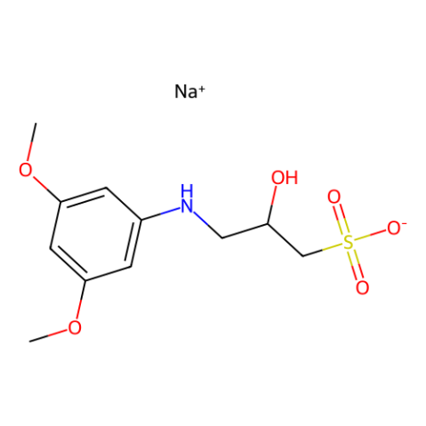 aladdin 阿拉丁 H102992 N-(2-羟基-3-磺丙基)-3'5-二甲氧基苯胺钠盐（HDAOS) 82692-88-4 98%