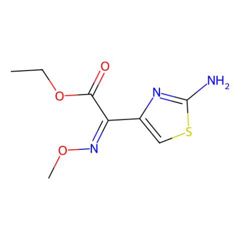 aladdin 阿拉丁 E156196 (Z)-2-(2-氨基-4-噻唑基)-2-(甲氧基亚氨基)乙酸乙酯 64485-88-7 98%