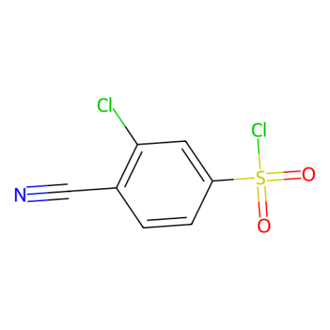 aladdin 阿拉丁 C351458 3-氯-4-氰基苯磺酰氯 213130-43-9 ≥95%