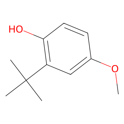 aladdin 阿拉丁 B100839 3-叔丁基-4-羟基苯甲醚 121-00-6 98%