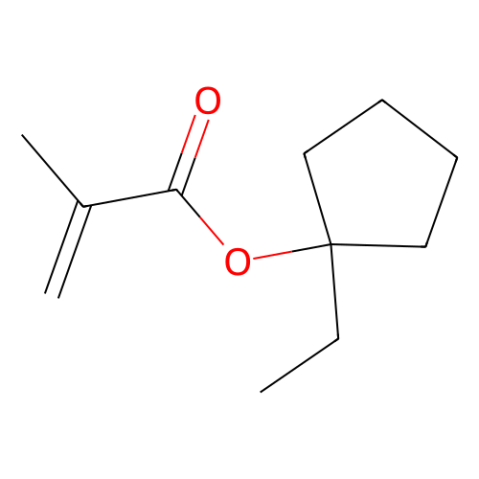 aladdin 阿拉丁 E404442 甲基丙烯酸1-乙基环戊酯 (含稳定剂MEHQ) 266308-58-1 >98.0%(GC)