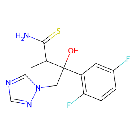 aladdin 阿拉丁 R176288 (2R,3R)-3-(2,5-二氟苯基)-3-羟基-2-甲基-4-(1H-1,2,4-三唑-1-基)丁硫代酰胺 368421-58-3 97%