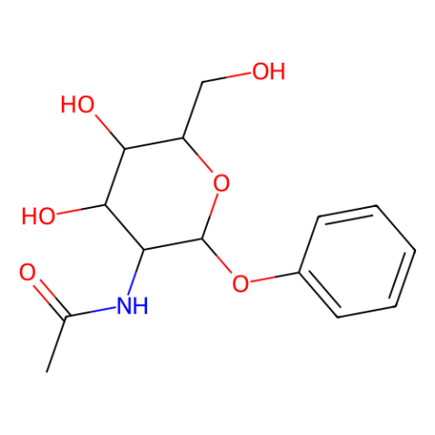 aladdin 阿拉丁 P344733 苯基-2-乙酰氨基-2-脱氧-a-D-吡喃葡萄糖苷 10139-04-5 ≥97%