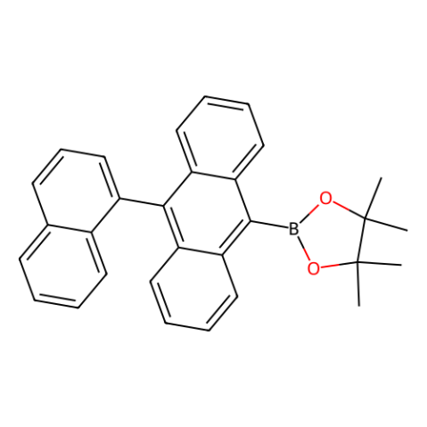 aladdin 阿拉丁 T161760 4,4,5,5-四甲基-2-[10-(1-萘基)蒽-9-基]-1,3,2-二氧环戊硼烷 1149804-35-2 97%