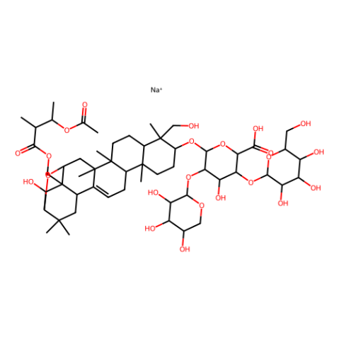 aladdin 阿拉丁 S110218 七叶皂苷钠 20977-05-3 分析标准品，混合物