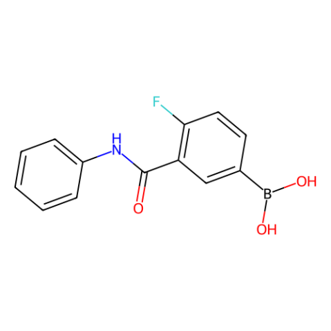 aladdin 阿拉丁 F187438 4-氟-3-(苯基氨基甲酰基)苯基硼酸 (含有数量不等的酸酐) 874219-33-7 95%