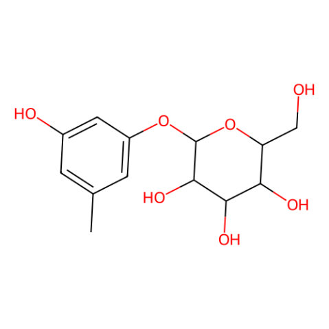 aladdin 阿拉丁 S138473 苔黑酚葡萄糖苷 21082-33-7 ≥98%