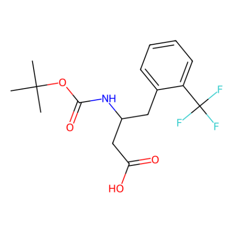 aladdin 阿拉丁 B355882 Boc-2-三氟甲基-D-β-高苯丙氨酸 269396-77-2 98%