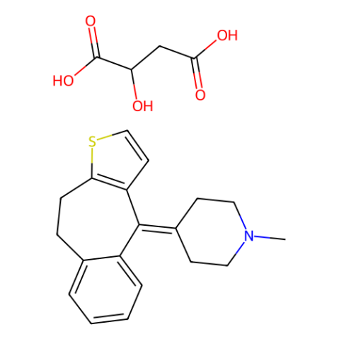 aladdin 阿拉丁 P129438 苯噻啶苹果酸盐 5189-11-7 ≥99%