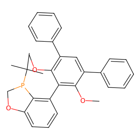 aladdin 阿拉丁 S282188 (S)-3-(叔丁基)-4-(4',6'-二甲氧基-[1,1':3',1''-三苯基]-5'-基)-2,3-二氢苯并[d][1,3]氧磷杂环戊二烯 2021201-99-8 97%,>99% ee
