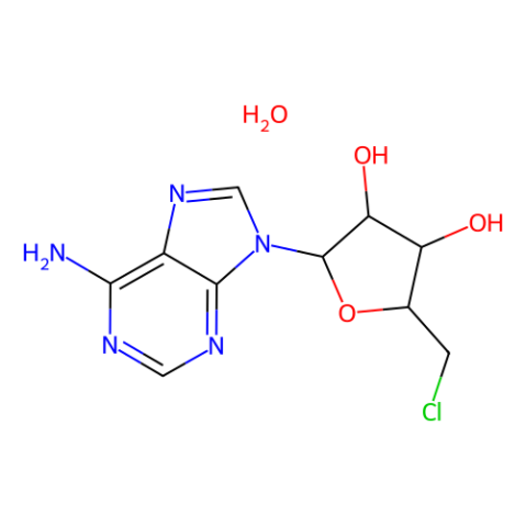 aladdin 阿拉丁 C340352 5'-氯-5'-脱氧腺苷水合物 698999-09-6 97%