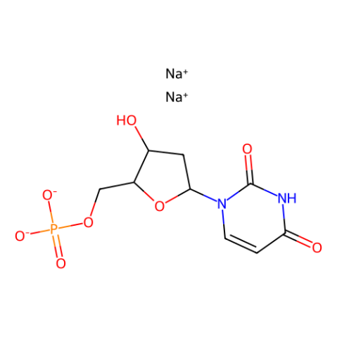 aladdin 阿拉丁 D122990 2'-脱氧尿苷-5'-单磷酸二钠 42155-08-8 98%