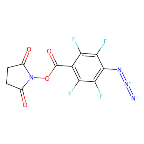 aladdin 阿拉丁 A131078 N -琥珀酰亚胺4 -叠氮- 2,3,5,6-四氟苯甲酸 126695-58-7 97%