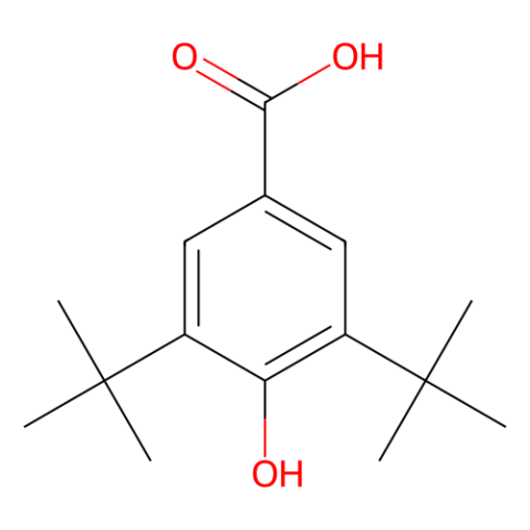 aladdin 阿拉丁 D155029 3,5-二叔丁基-4-羟基苯甲酸 1421-49-4 >98.0%(HPLC)