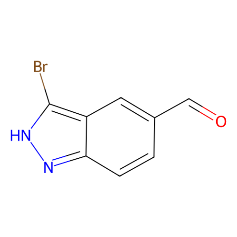 aladdin 阿拉丁 B467045 3-溴-1H-吲唑-5-吡咯甲醛 1086391-08-3 95%