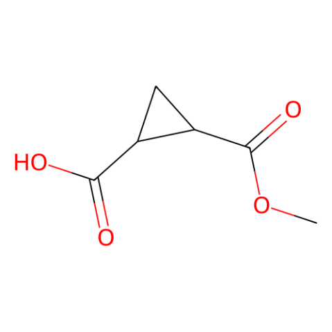 aladdin 阿拉丁 M173371 2-(甲氧基羰基)环丙烷-1-羧酸 13279-88-4 97%