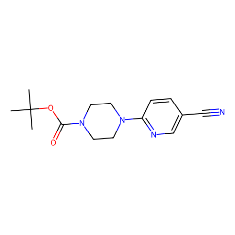 aladdin 阿拉丁 C349367 5-氰基-2-[4-丁氧基羰基（哌嗪子）]吡啶 683274-61-5 95%
