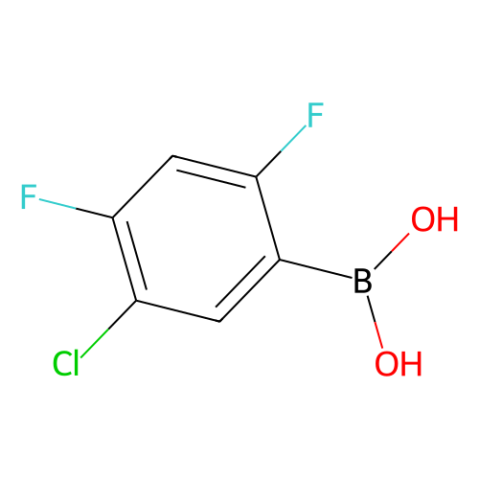 aladdin 阿拉丁 C188053 5-氯-2,4-二氟苯基硼酸 911645-24-4 97%