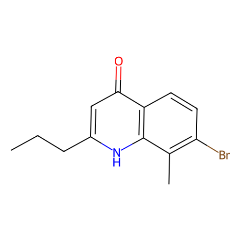 aladdin 阿拉丁 B335185 7-溴-8-甲基-2-丙基喹啉-4-醇 1189106-90-8 98%