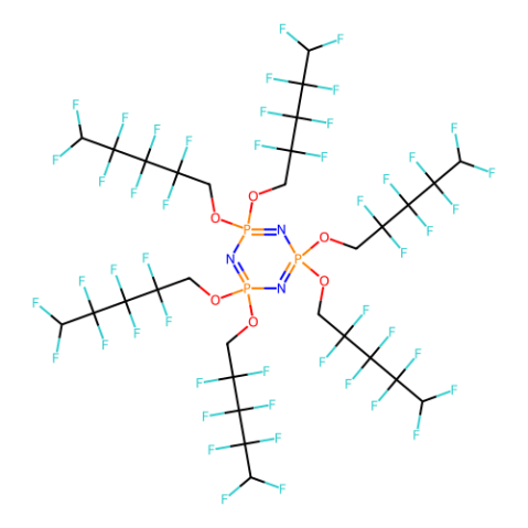 aladdin 阿拉丁 H351684 六（1H，1H，5H-全氟萘氧基）磷腈 16059-16-8 98%
