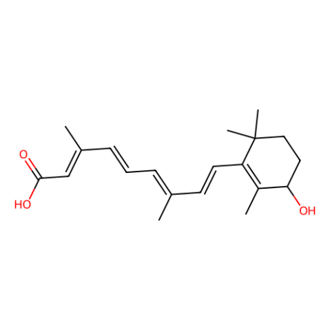 aladdin 阿拉丁 R337372 全反式4-羟基维甲酸 66592-72-1 98%