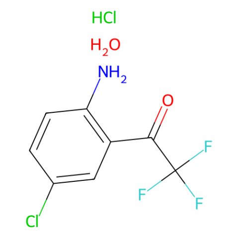 aladdin 阿拉丁 C182091 4-氯-2-(三氟乙酰基)苯胺盐酸盐 一水合物 173676-59-0 95%