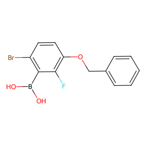 aladdin 阿拉丁 B188713 3-(苄氧基)-6-溴-2-氟苯基硼酸（含有数量不等的酸酐） 957035-10-8 98%