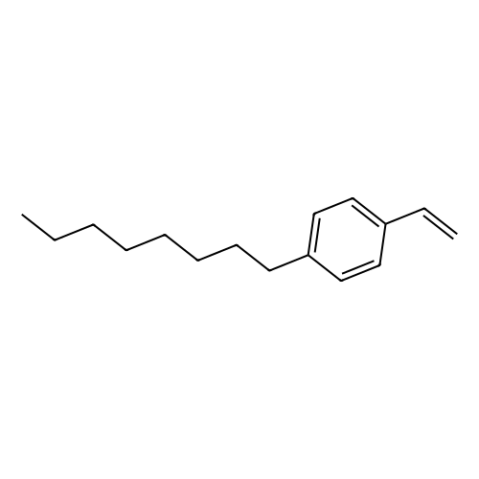 aladdin 阿拉丁 N404816 4-n-辛基苯乙烯 (含稳定剂TBC) 46745-66-8 95%