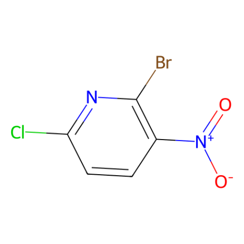 aladdin 阿拉丁 B188246 2-溴-6-氯-3-硝基吡啶 91678-23-8 97%