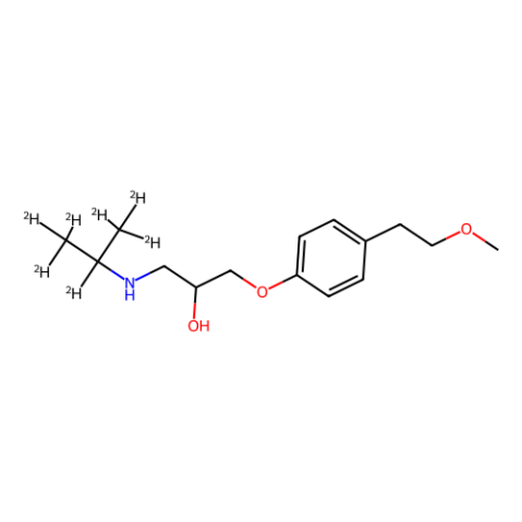 aladdin 阿拉丁 R334371 拉美托洛尔-d7 51384-51-1 98% Isotopic Purity 99%