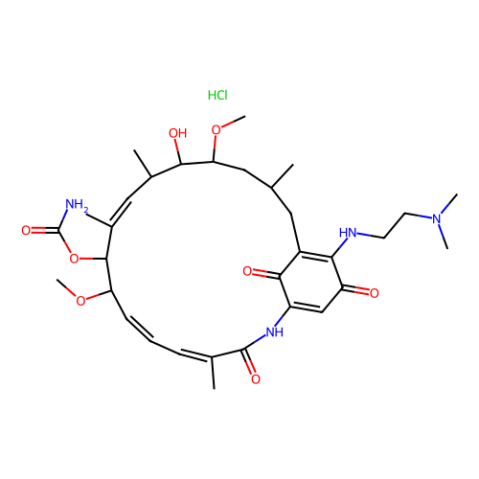 aladdin 阿拉丁 D129714 17-DMAG（阿维斯霉素）盐酸盐 467214-21-7 ≥98%