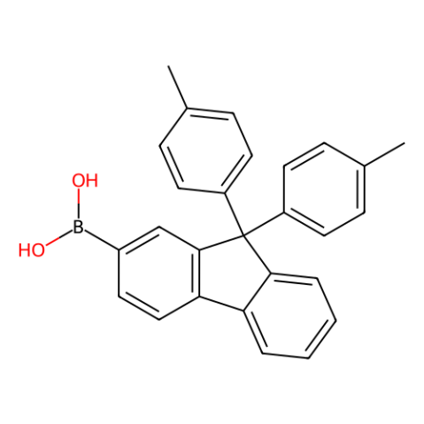 aladdin 阿拉丁 D290677 [9,9-二（对甲苯基）-芴-2-基]硼酸（含不同数量的酸酐） 1193104-83-4 >97%