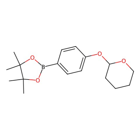 aladdin 阿拉丁 T195620 (4-(四氢吡喃-2-基)氧基)苯吡哪醇硼酸酯 889865-38-7 97%