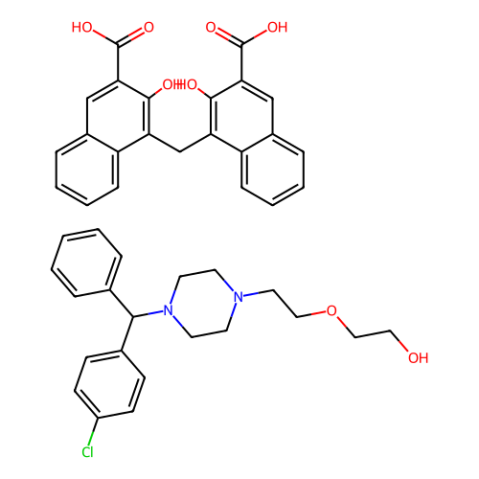 aladdin 阿拉丁 H337785 羟嗪 双羟萘酸盐 10246-75-0 96%