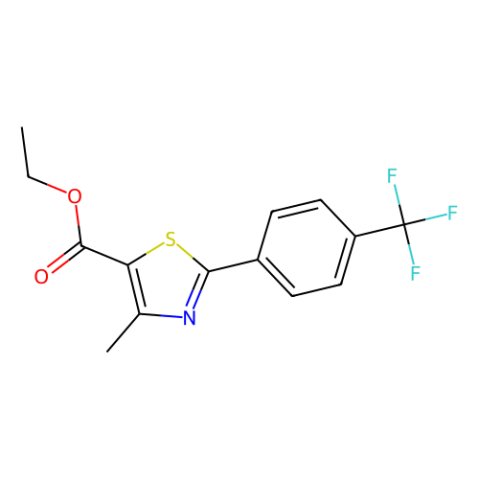 aladdin 阿拉丁 E167940 乙基4-甲基-2-[4-(三氟-甲基)-苯基] 噻唑-5-羧酸盐 175277-03-9 97%