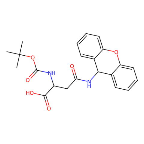 aladdin 阿拉丁 B356231 N-叔丁氧羰基-N'-氧蒽基-D-天门冬酰胺 200192-48-9 98%