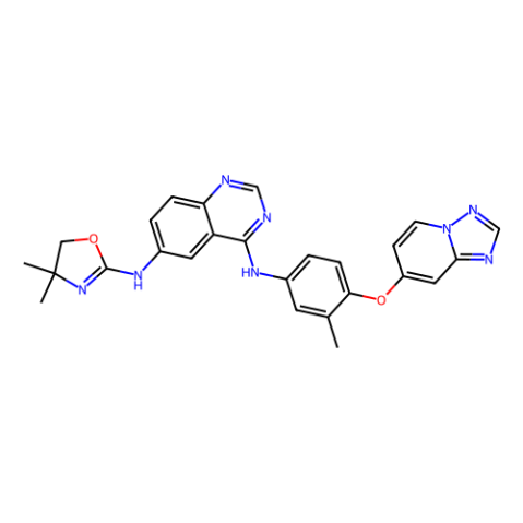 aladdin 阿拉丁 T408502 图卡蒂尼（伊尔比尼替尼，ONT-380） 937263-43-9 10mM in DMSO