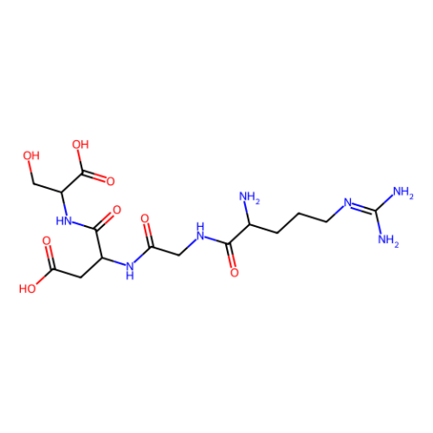 aladdin 阿拉丁 A101721 精氨酸-甘氨酸-天冬氨酸-丝氨酸 91037-65-9 ≥95%(HPLC)