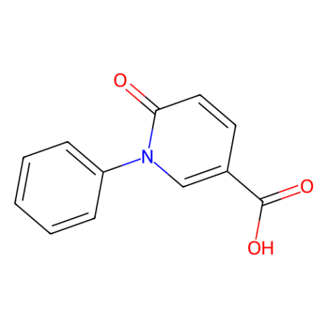 aladdin 阿拉丁 O195035 6-氧代-1-苯基-1,6-二氢吡啶-3-甲酸 77837-08-2 95%