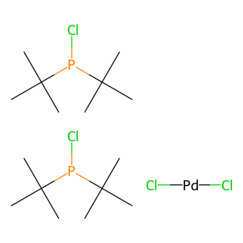 aladdin 阿拉丁 D479406 二氯双(氯代二叔丁基膦)钯(II) 725745-08-4 98%