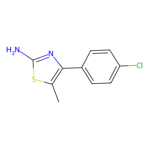 aladdin 阿拉丁 A405627 2-氨基-4-(4-氯苯基)-5-甲基噻唑 82632-77-7 98%