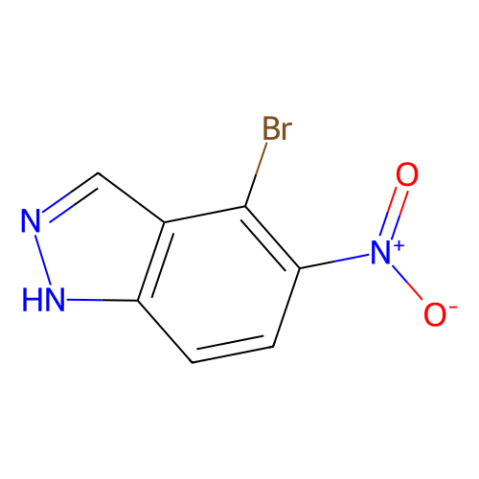 aladdin 阿拉丁 B172418 4-溴-5-硝基-1H-吲唑 1190315-72-0 97%