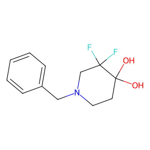 aladdin 阿拉丁 B179121 1-苄基-3,3-二氟-4,4-哌啶二醇 1067914-81-1 98%